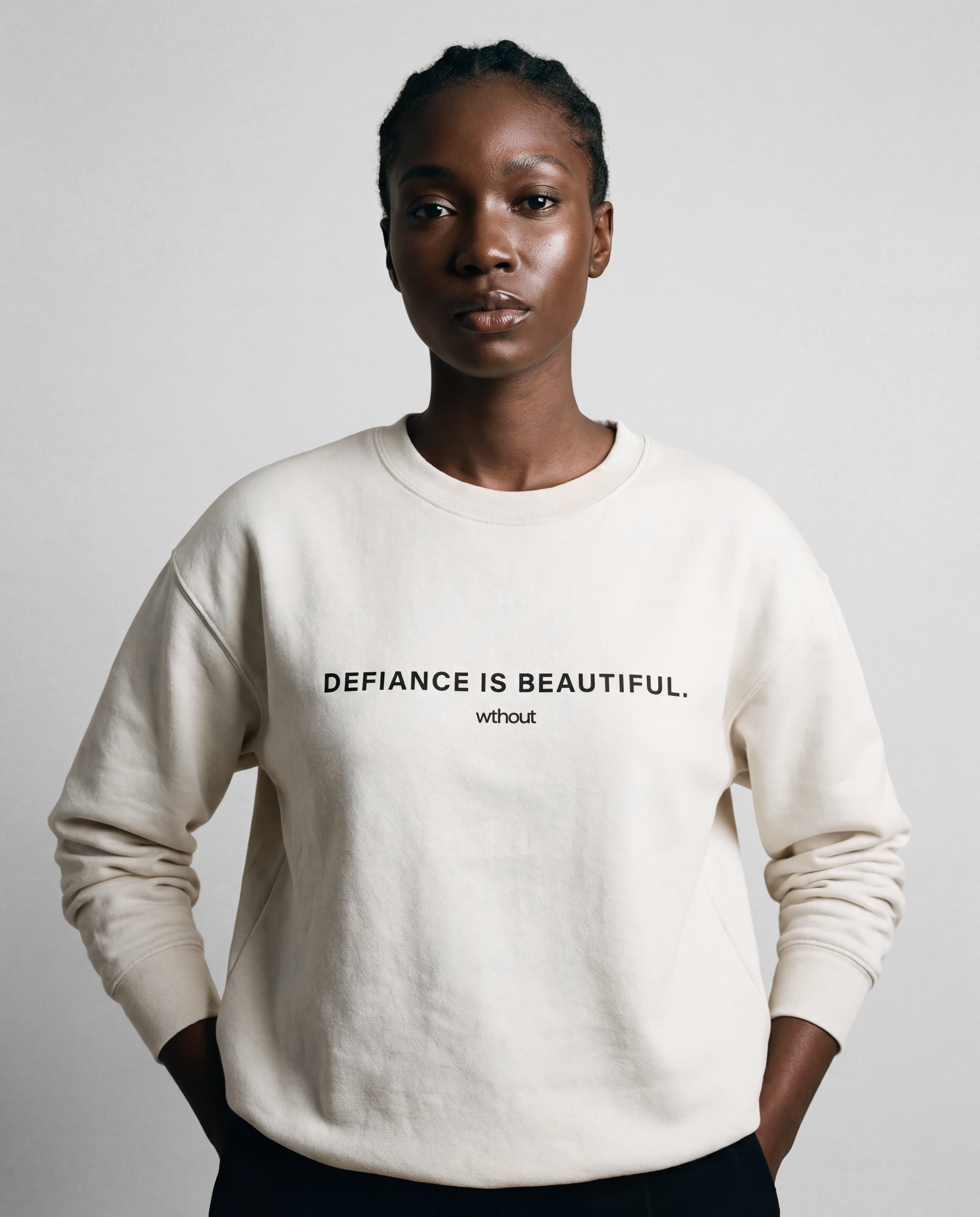 Defiance Is Beautiful Crewneck